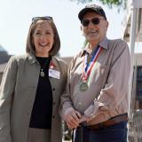 Rep. Salinas with an Oregon veteran