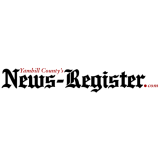 A logo for Yamhill County's News-Register.