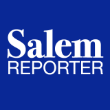 A logo for the Salem Reporter.