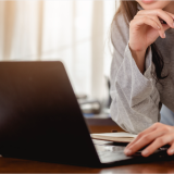 Person on Laptop