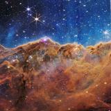 A stunning view of space from NASA's Webb telescope.