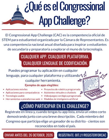 App Challenge Spanish Flyer