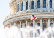 A picture of the Capitol dome